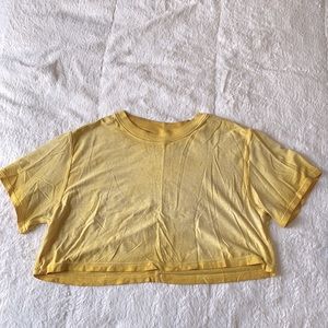 Lululemon Athletica Boxy Crop Top Size 4